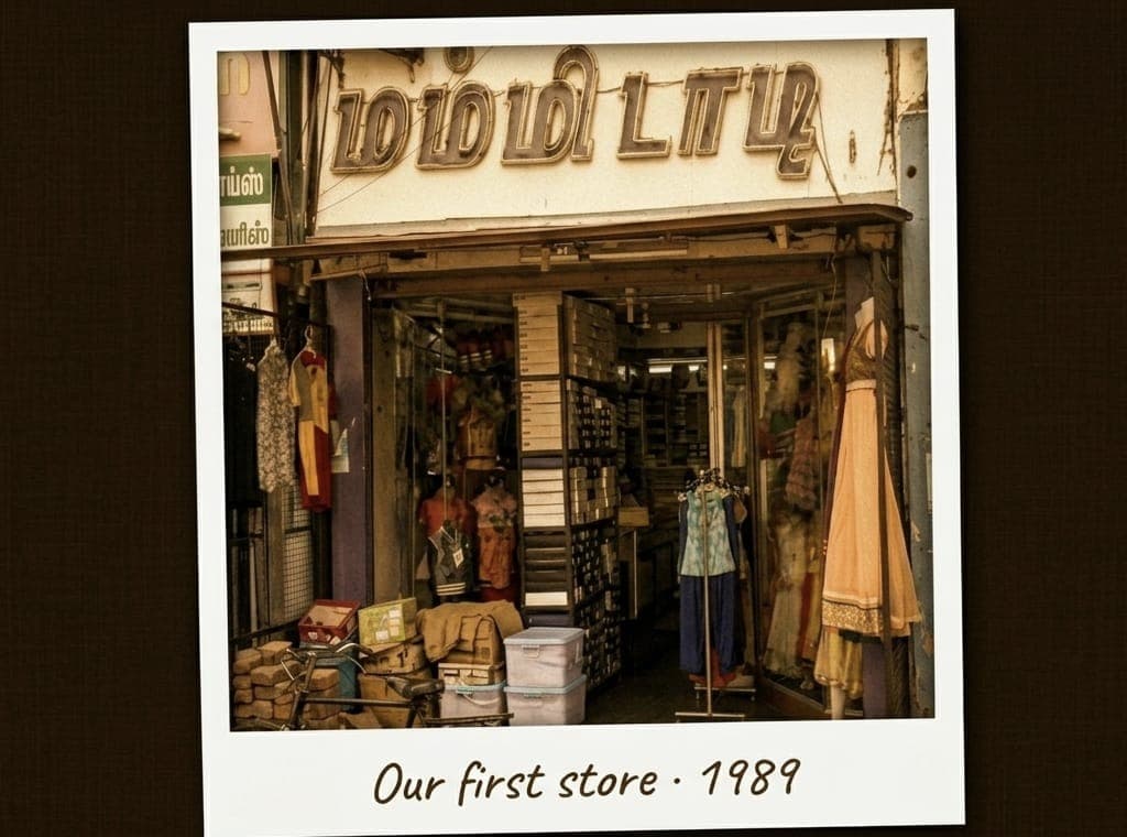 Our first store in 1989